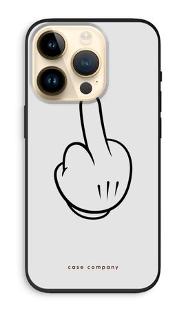 Middle finger white