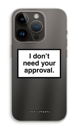 Don't need approval