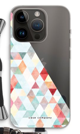 Coloured triangles pastel