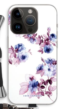 Water paint flowers