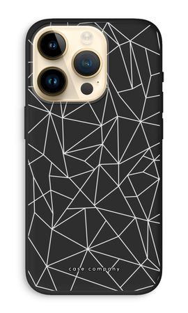 Geometric lines white