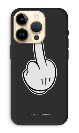 Middle finger black