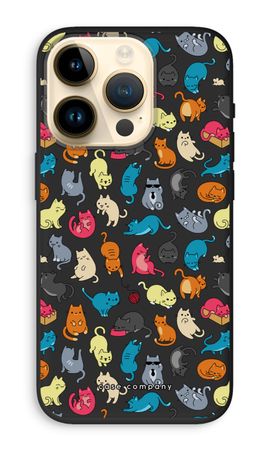 Colourful cats