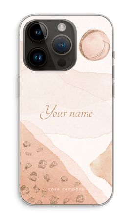 Gold Spots Namecase - Blush