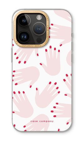 Hands pink