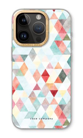 Coloured triangles pastel