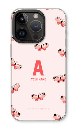 Rosy Butterflies Monogram