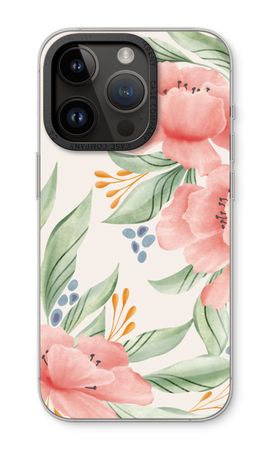 Fleurs roses douces