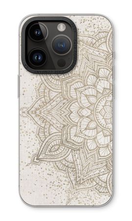 Boho golden mandala