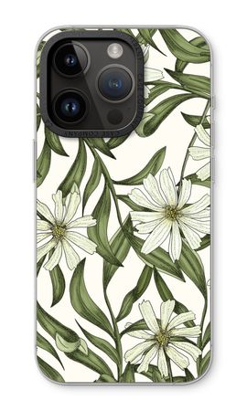 White flower pattern