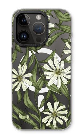 White flower pattern
