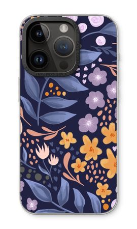 Flowers with blue leaves