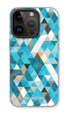 Coloured triangles blue