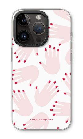 Hands pink