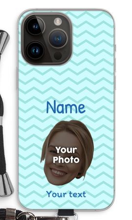 Personalized Face - Stripes Pattern