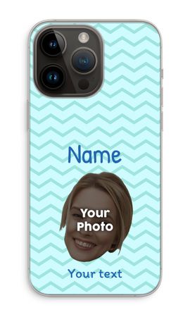 Personalized Face - Stripes Pattern