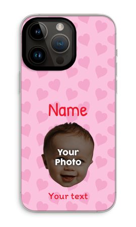 Personalized Face - Hearts N°2