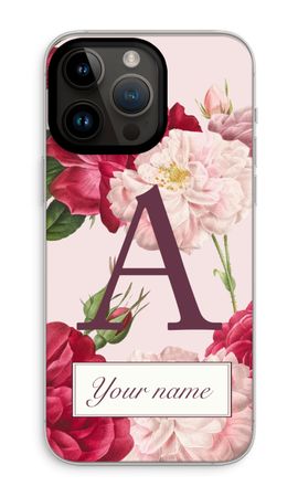 Spring florals pink roses