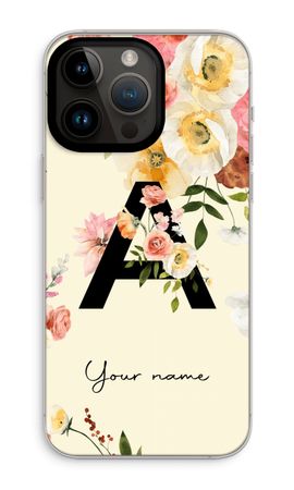 Flirty Flowers Monogram