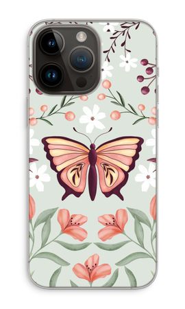 Butterfly in a floral world