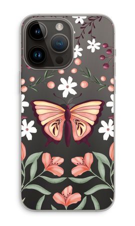 Butterfly in a floral world