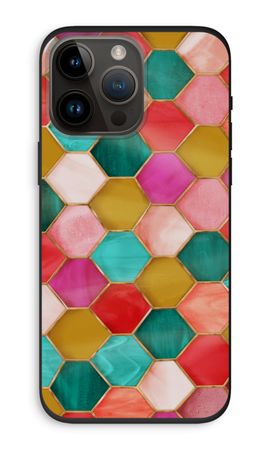 Hexagons in stained glass