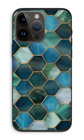 Hexagons in stained glass