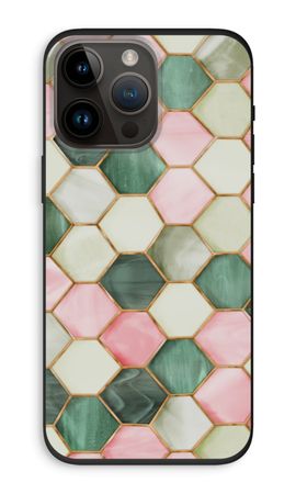 Hexagons in stained glass