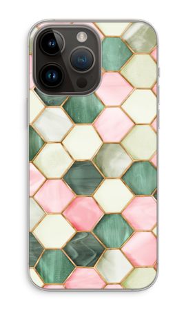 Hexagons in stained glass