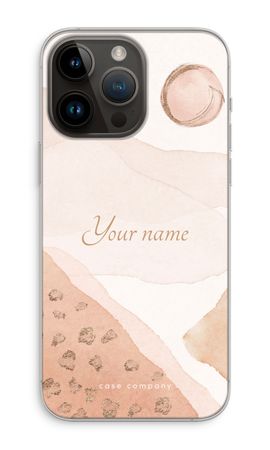 Gold Spots Namecase - Blush