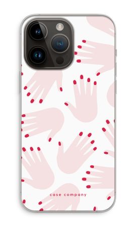 Hands pink
