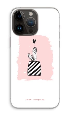 Black and white cactus