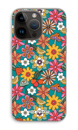 Retro Flowers N°2 - Blue