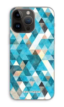 Coloured triangles blue