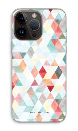 Coloured triangles pastel