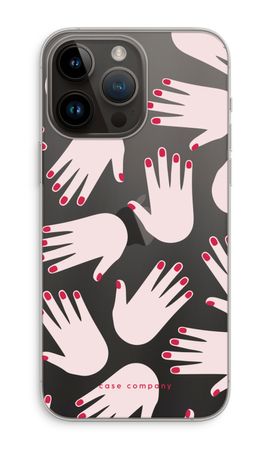 Hands pink