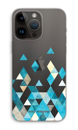 Coloured triangles blue