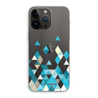 Coloured triangles blue
