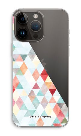 Coloured triangles pastel