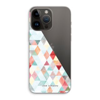 Coloured triangles pastel