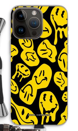 Melting smiley - Yellow