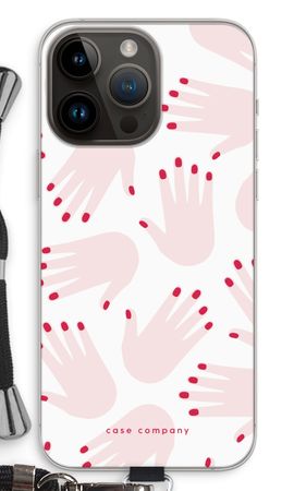 Hands pink