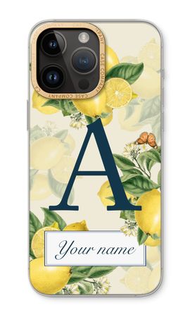 Monogram Lemons, Oranges of Peaches