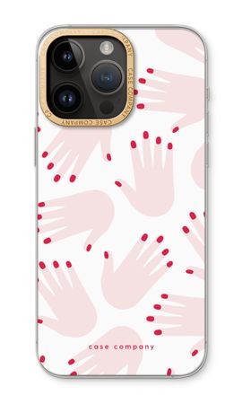 Hands pink
