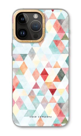 Coloured triangles pastel