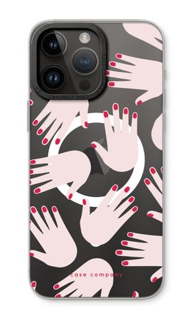 Hands pink