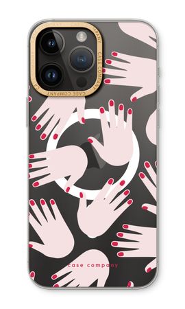 Hands pink