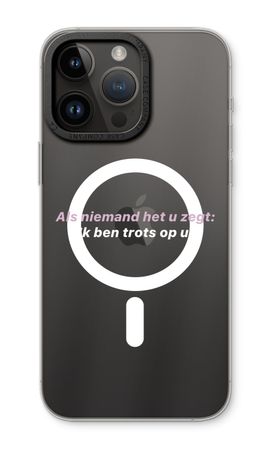 Ik ben trots op u