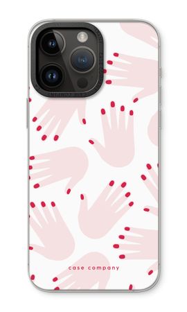 Hands pink