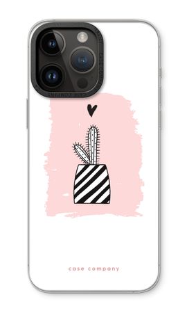 Black and white cactus